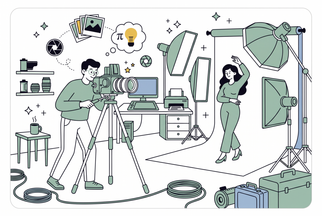 sesja zdjęciowa w studio